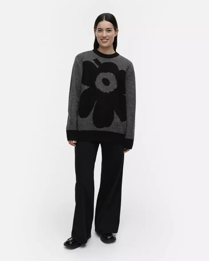 Marimekko Kioski Pehmyt Unikko Villapaita - Neulepaidat, -tunikat, -mekot - 093417-919 - 1