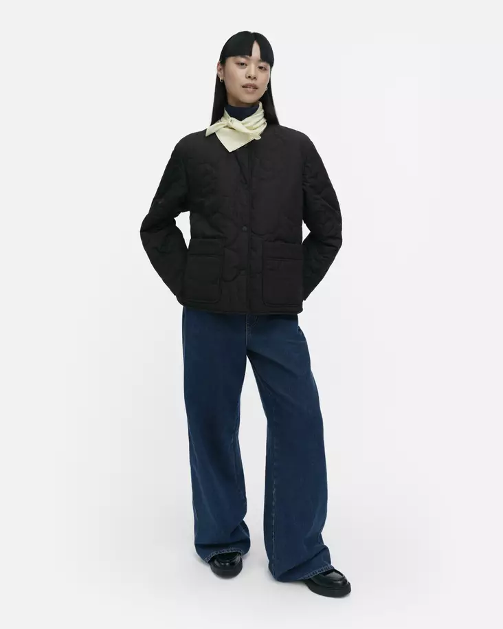 Marimekko Kapseli Piirto Unikko Kevyttoppatakki - Kevyttakit ja Liivit - 094383-999 - 1