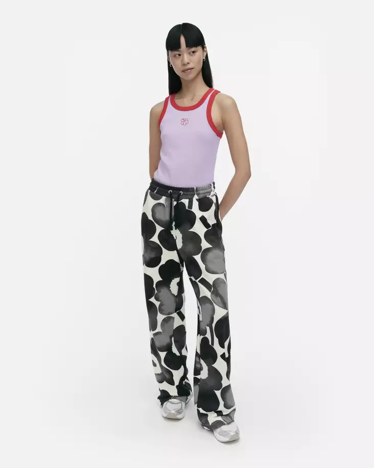 Marimekko Kioski Varret Akvarelli Unikko Collegehousut - Pitkät housut - 094535-199 - 1