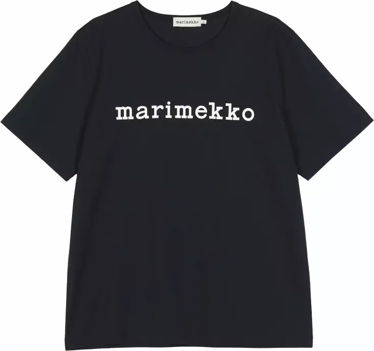 新品未使用 マリメッコ Vihne Logo Placement Tシャツ Vihne Logo Placement Kioski t-shirt | Marimekko