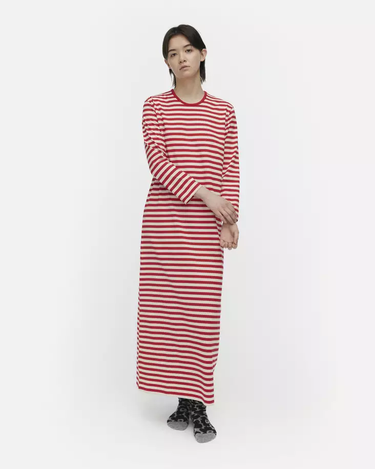 Marimekko Katju Tasaraita Yömekko - Yöasut - 094803-899 - 1