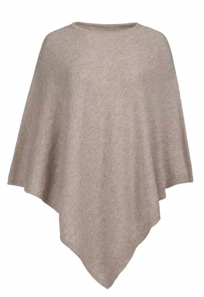 LASESSOR Ingela Merinovillasekoiteponcho 70x70 cm - Ponchot - 1806457828209 - 1