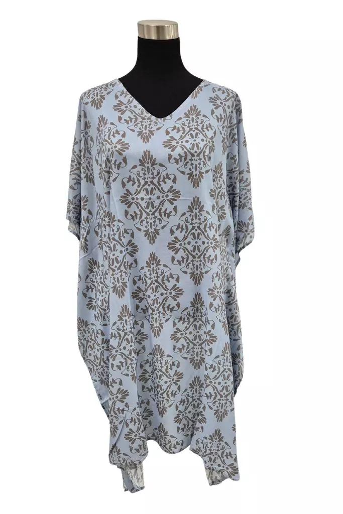 LASESSOR TARINA Kuosillinen Poncho - Ponchot - 1825100015209 - 1