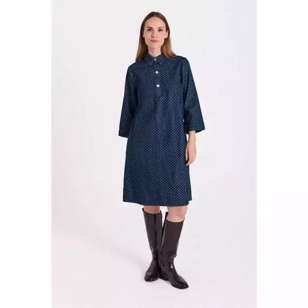 FREE/QUENT FQRINNA Kuosillinen Puuvillamekko - Kangasmekot - 261207510-9159 - 1