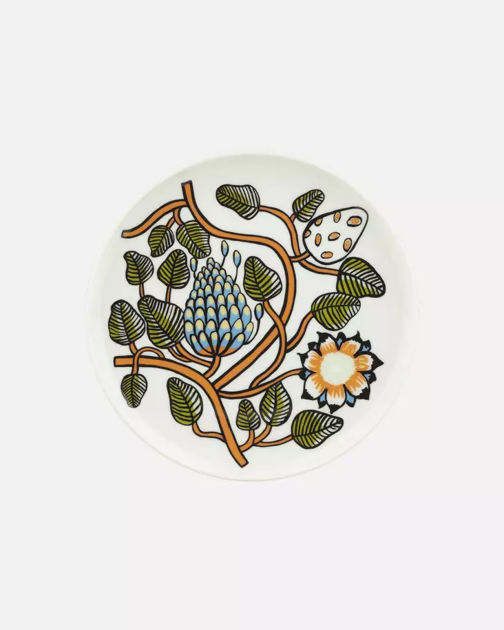 Marimekko Oiva Tiara Lautanen 20 cm - Marimekko Lautaset - 6411255018209 - 1