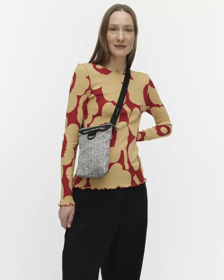 Marimekko Neat Phonepocket Piirto Unikko Olkalaukku - Olkalaukut - 6411255064909 - 1