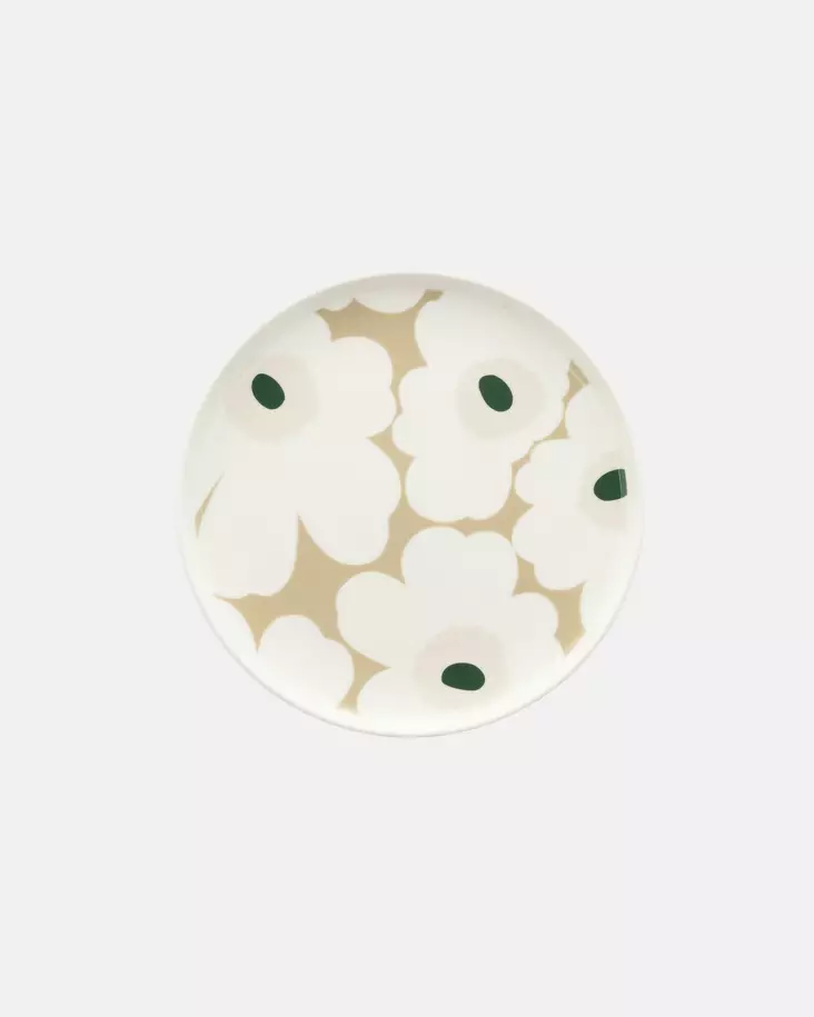 Marimekko Oiva Unikko Lautanen 20 cm - Marimekko Lautaset - 6411255129479 - 1