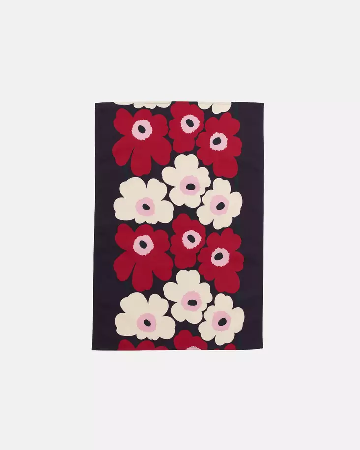 Marimekko Unikko Keittiöpyyhe 47x70 cm - Marimekko Keittiötekstiilit - 6411255154129 - 1