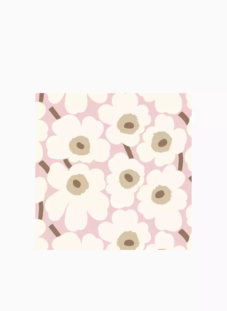 Marimekko Mini Unikko Lautasliina 33x33 cm | 20 kpl - Marimekko Servetit - 6411633140799 - 1