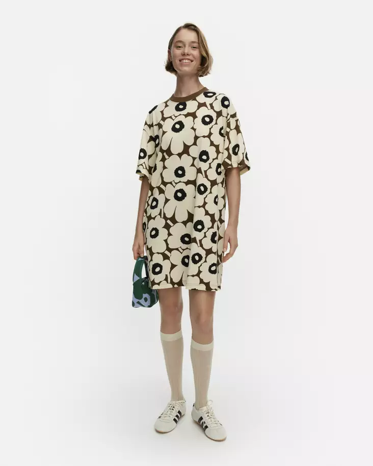 Marimekko Palikka Unikko Trikootunika - Trikootunikat ja Collegetunikat - 095504-819 - 1