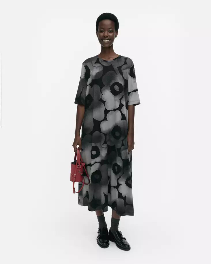 Marimekko Rento Akvarelli Unikko Trikoomekko - Trikoomekot ja Collegemekot - 094485-999 - 1