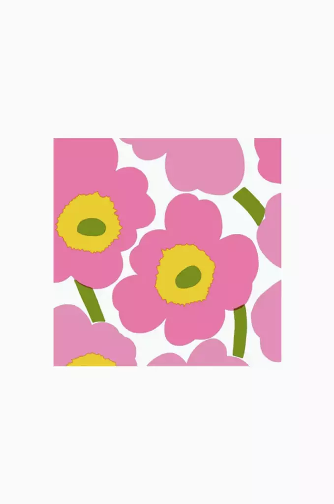 Marimekko Unikko Lautasliina 33x33 cm | 20 kpl - Marimekko Servetit - 6411633140089 - 1