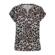FREE/QUENT Viva Leopardikuosillinen T-Paita - Trikoopaidat ja Collegepaidat - 252205750SIMPLYTA - 3