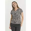 FREE/QUENT Viva Leopardikuosillinen T-Paita - Trikoopaidat ja Collegepaidat - 252205750SIMPLYTA - 1