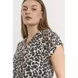 FREE/QUENT Viva Leopardikuosillinen T-Paita - Trikoopaidat ja Collegepaidat - 252205750SIMPLYTA - 2