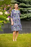 AINO Fiorina Roza Viskoositrikoo Mekko - Trikoomekot ja Collegemekot - 261FIORINAROZA - 6