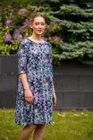 AINO Fiorina Roza Viskoositrikoo Mekko - Trikoomekot ja Collegemekot - 261FIORINAROZA - 7