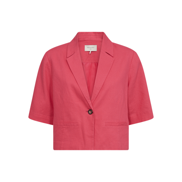 FREE/QUENT Lava Lyhyt Pellava-Viskoosi Jakku - Kangasjakku - 243202495AZALEA - 1