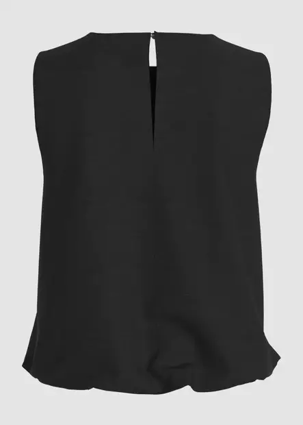 VILA VIPRISILLA Hihaton Balloon Toppi - Kangaspaidat - 26314113568BLACKB - 2