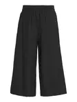 VILA VIPRISILA Korkeavyötäröiset Culottes Housut - Cropped, 7/8 -lahje - 24314096234BLACKB - 6