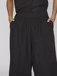 VILA VIPRISILA Korkeavyötäröiset Culottes Housut - Cropped, 7/8 -lahje - 24314096234BLACKB - 4