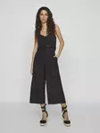 VILA VIPRISILA Korkeavyötäröiset Culottes Housut - Cropped, 7/8 -lahje - 24314096234BLACKB - 1