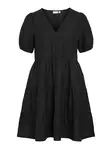 VILA Prisilla Lyhythihainen Lyhyt Mekko - Kangasmekot - 25314086279BLACKB - 6