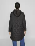 VILA Quila Quila Tikattu Hupullinen Vetoketjullinen Takki - Kevyttakit ja Liivit - 25314103390BLACKB - 2