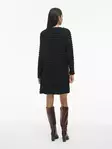 Vila Forcea Venepäänteinen Lyhyt Mekko - Trikoomekot ja Collegemekot - 25414109754BLACKB - 2