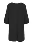 VILA Crona Pyöreäpääntienen Mekko - Trikoomekot ja Collegemekot - 25614111114BLACKB - 2