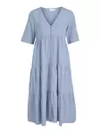 VILA Prisilla Lyhythihainen Midi Mekko - Kangasmekot - 77714076605KENTUC - 1