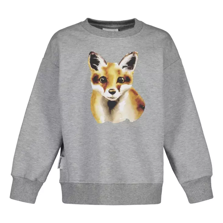 Metsola Fox Cloudy Oversize Sweater Collegepaita - Paidat - 258OVERSWETERFOXC - 1