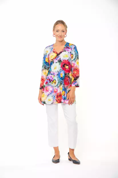 Aino Polly Marigold Viskoositrikootunika - Trikootunikat ja Collegetunikat - 251POLYMARIGOLD - 2