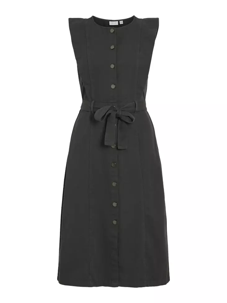 VILA Lucianne Hihaton Farkkumekko - Kangasmekot - 25314106789BLACKD - 1