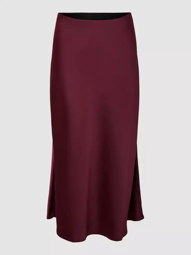 Y.A.S. YASPELLA Midihame Korkealla Vyötäröllä - Kangaspaidat - NOS26030737RHODOD - 1