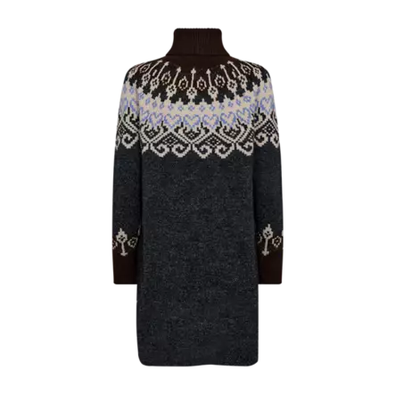 FREE/QUENT Merla Korkeakauluksinen Neulemekko - Neulepaidat, -tunikat, -mekot - 254206761SALUTEME - 2