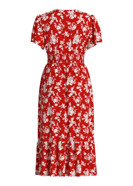 VILA VIMATTHILDE Lyhythihainen Maksimekko - Kangasmekot - 26314118274MARSRE - 2