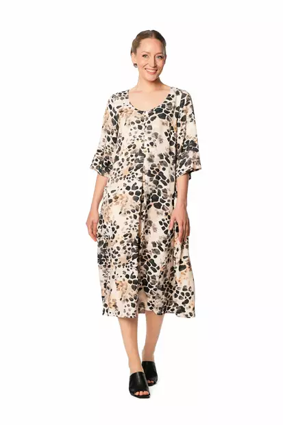 AINO Julia Tinge Viskoosisatiini Mekko - Kangasmekot - 261JULIATINGE - 2