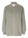 SELECTED FEMME Celine Villainen Bomber Takki - Villakangastakit - 24116092758GREYME - 6