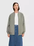 SELECTED FEMME Celine Villainen Bomber Takki - Villakangastakit - 24116092758GREYME - 3