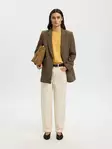 SELECTED WOMEN SLFESSENTIAL Lyhythihainen T-paita - Trikoopaidat ja Collegepaidat - NOS16087919OCHRE - 5