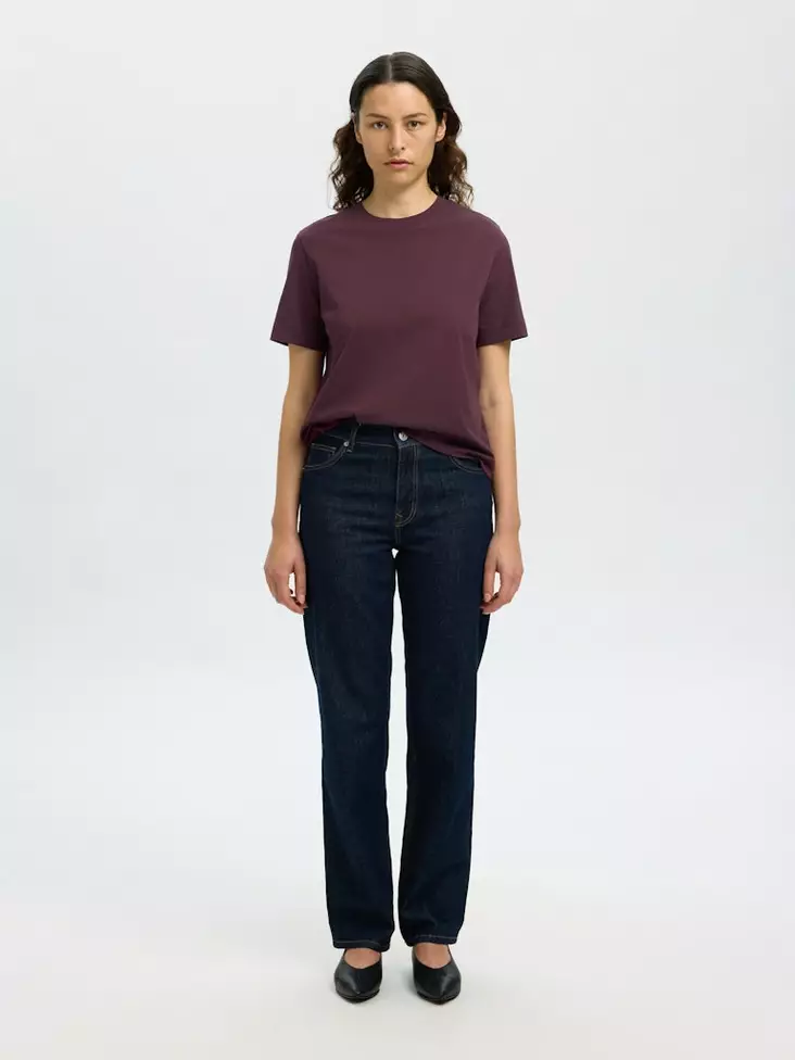 SELECTED FEMME Essential Lyhythihainen T-paita - Trikoopaidat ja Collegepaidat - NOS16087919FIG - 1