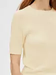 SELECTED FEMME Elinna Lyhythihainen Neulepaita - Neulepaidat, -tunikat, -mekot - 99916092292BIRCH - 5