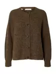 SELECTED WOMEN SLWLulu Lyhyt Alpakka Villaneuletakki - Neuletakit - NOS16074481DACHSH - 6