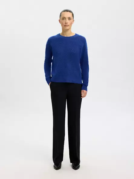 SELECTED FEMME Lulu Neulepusero Pyöreä Kaula-aukko - Neulepaidat, -tunikat, -mekot - NOS16074482DAZZLI - 2