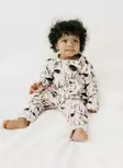 Metsola Bunny Pink Nightsuit - Yöasut ja Pyjamat - NOSNIGHTSUITBUNPI - 2