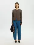SELECTED WOMEN SLWTHEA Napitettava Merinovillaneuletakki - Neuletakit - NOS16098148DELICI - 1