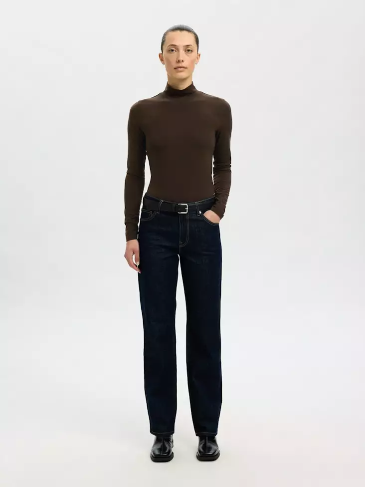 SELECTED WOMEN Manja Pyöreäpäänteinen Trikoopaita - Trikoopaidat ja Collegepaidat - 25516094345DELICI - 1