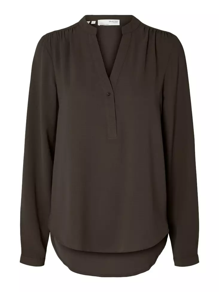 SELECTED FEMME Mivia Pitkähihainen Pusero - Kangaspaidat - NOS16079688DELICI - 1