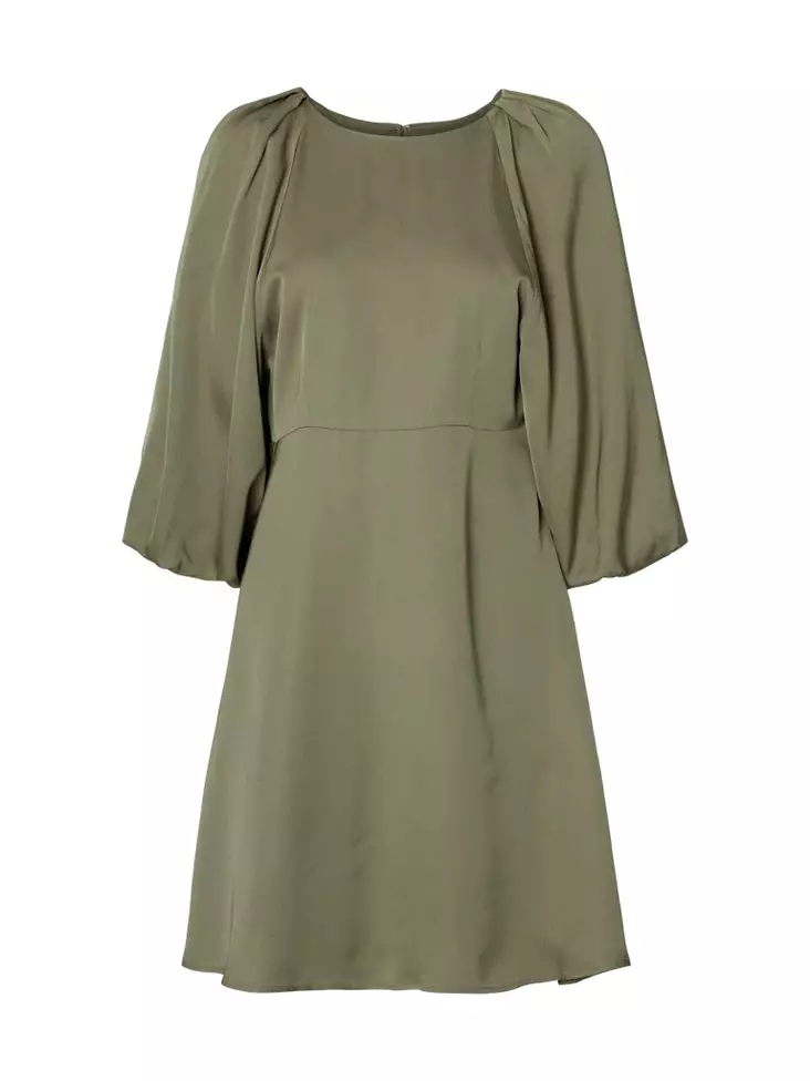 SELECTED FEMME SLFLAURINA Satiininen Minimekko - Kangasmekot - 26116099909DEEPLI - 1